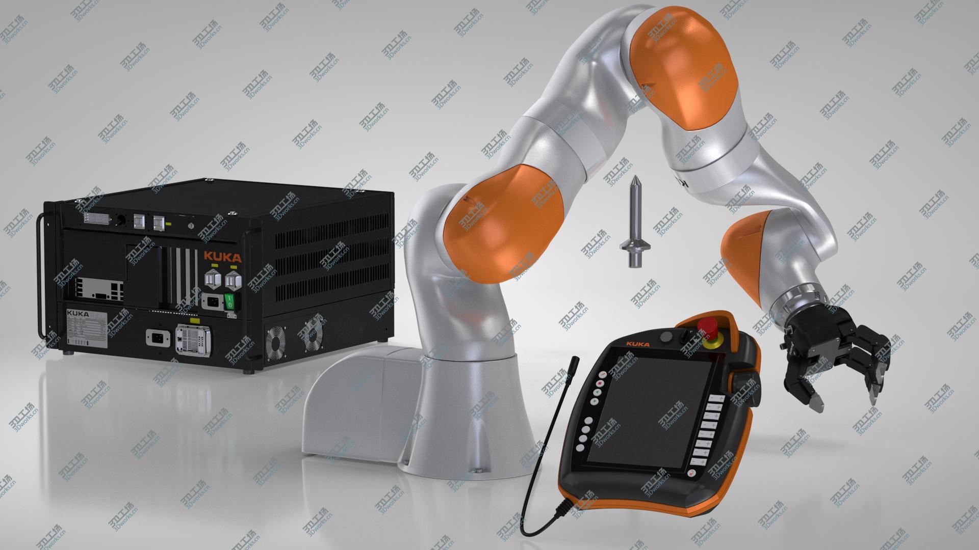 images/goods_img/202104094/Kuka LBR with Gripper in Collection 3D model/2.jpg